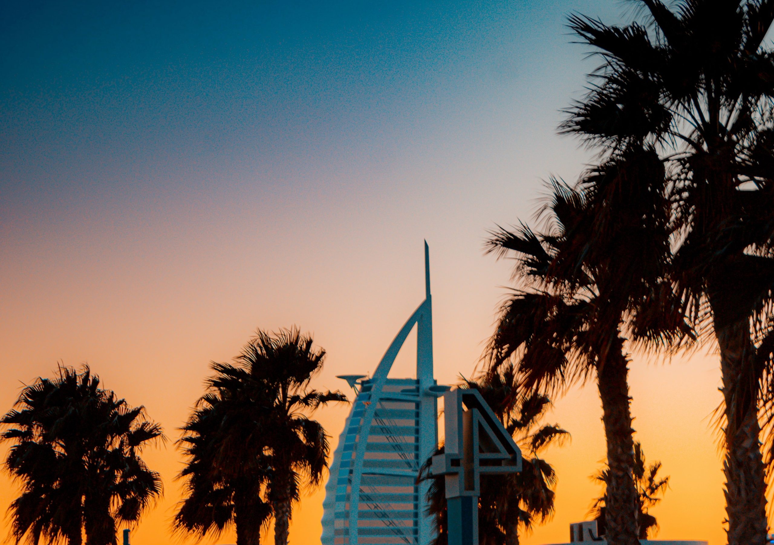 Burj Al Aran Sunset