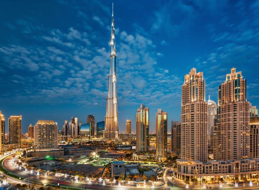 Dubai Downtown Skyline
