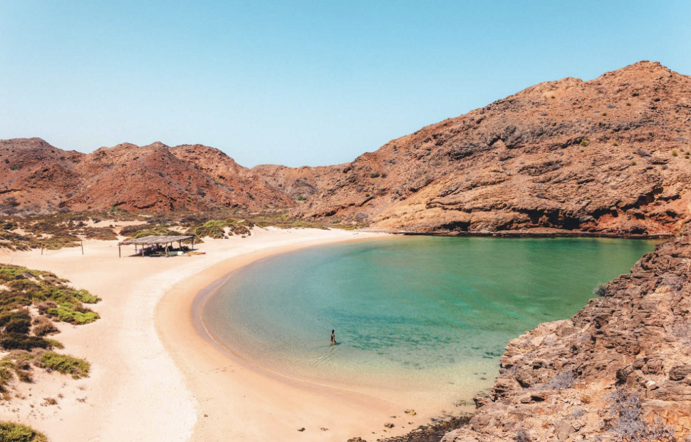 plage oman
