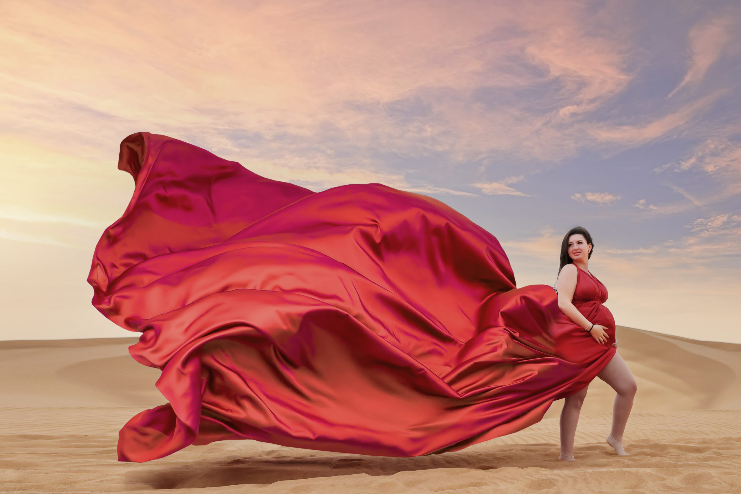 Desert flying dress